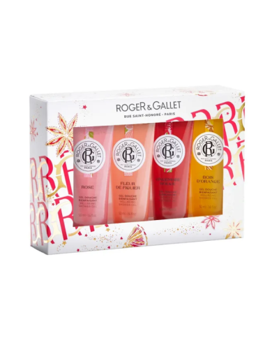 ROGER & GALLET COLECCIÓN GEL DE BAÑO 4 X 50 ML REGALO NAVIDAD