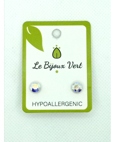LE BIJOUX VERT BRINCOS SWAROVSKI HIPOALRGÉNICO V3