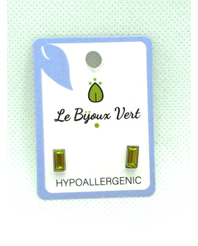 LE BIJOUX VERT BRINCOS SWAROVSKI HIPOALRGÉNICO A6