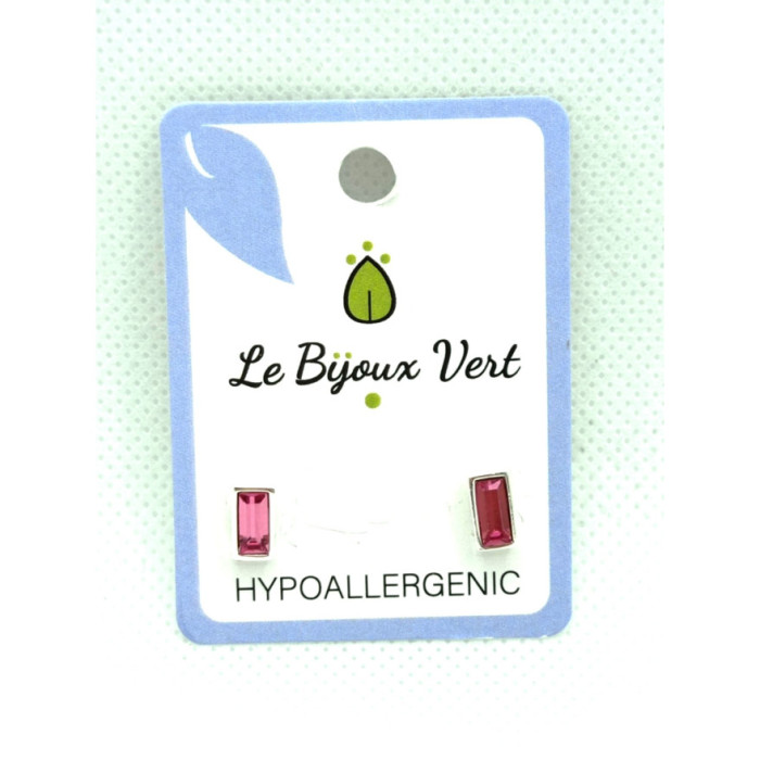 LE BIJOUX VERT BRINCOS SWAROVSKI HIPOALRGÉNICO A7