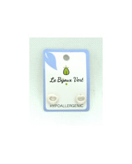 LE BIJOUX VERT BRINCOS SWAROVSKI HIPOALRGÉNICO A8