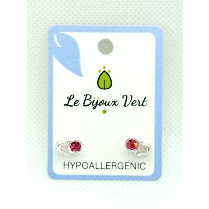 LE BIJOUX VERT BRINCOS SWAROVSKI HIPOALRGÉNICO A12