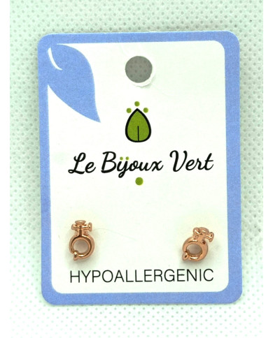 LE BIJOUX VERT BRINCOS SWAROVSKI HIPOALRGÉNICO A14