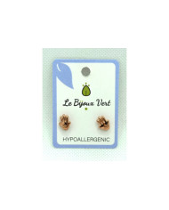 LE BIJOUX VERT BRINCOS SWAROVSKI HIPOALRGÉNICO A17