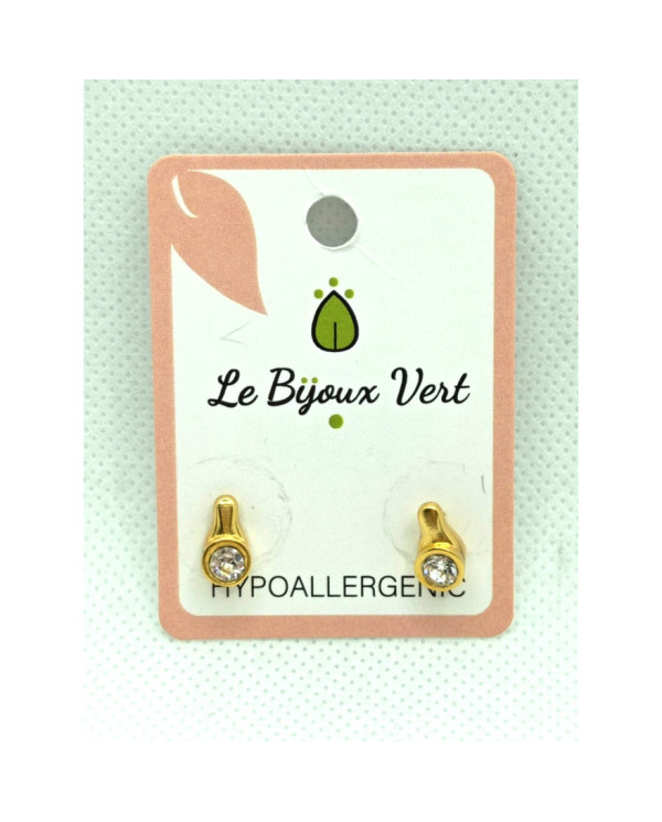 LE BIJOUX VERT BRINCOS SWAROVSKI HIPOALRGÉNICO S1