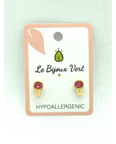 LE BIJOUX VERT BRINCOS SWAROVSKI HIPOALRGÉNICO S3