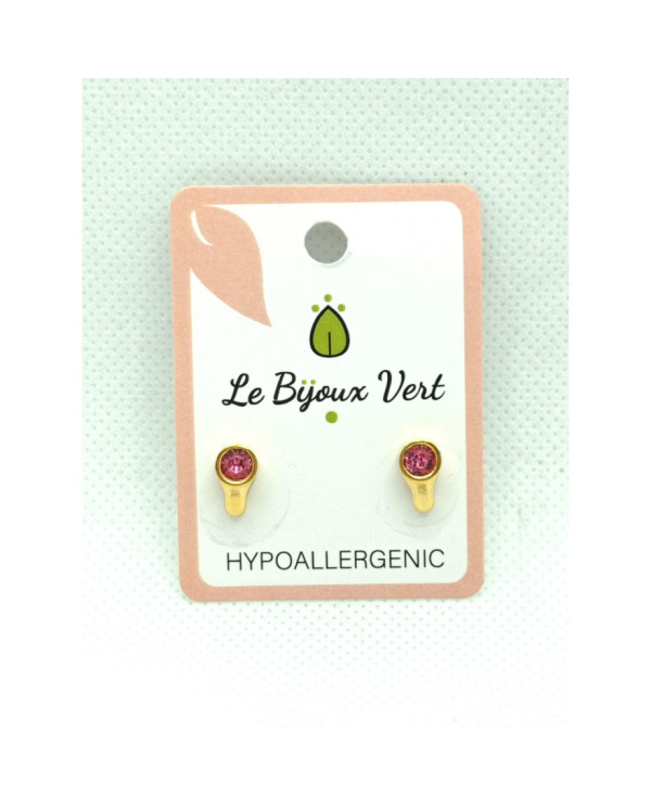 LE BIJOUX VERT BRINCOS SWAROVSKI HIPOALRGÉNICO S3