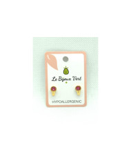 LE BIJOUX VERT BRINCOS SWAROVSKI HIPOALRGÉNICO S3