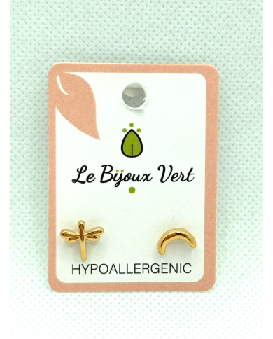 LE BIJOUX VERT BRINCOS SWAROVSKI HIPOALRGÉNICO S5