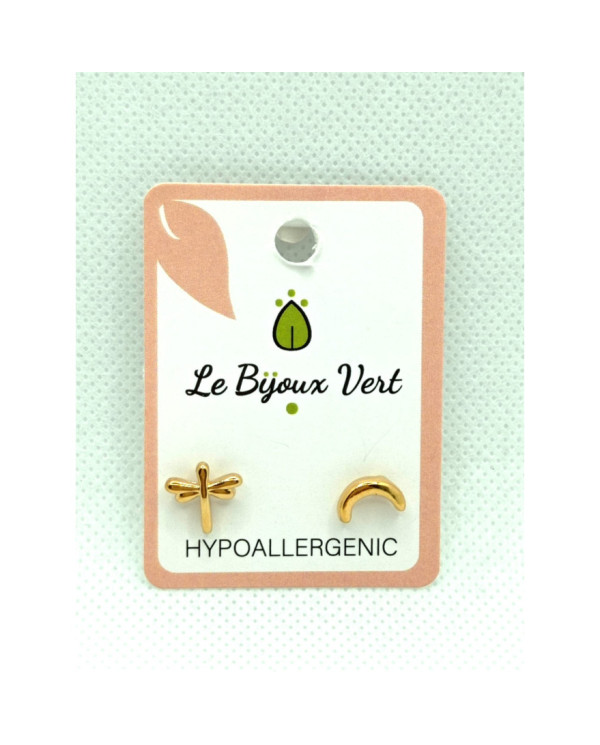 LE BIJOUX VERT BRINCOS SWAROVSKI HIPOALRGÉNICO S5