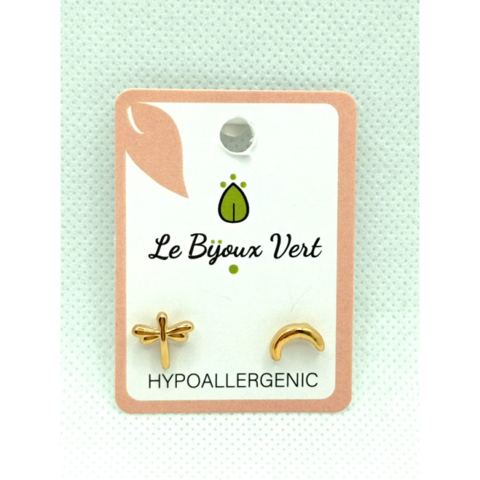 LE BIJOUX VERT BRINCOS SWAROVSKI HIPOALRGÉNICO S5