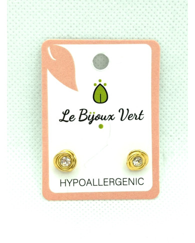 LE BIJOUX VERT BRINCOS SWAROVSKI HIPOALRGÉNICO S6