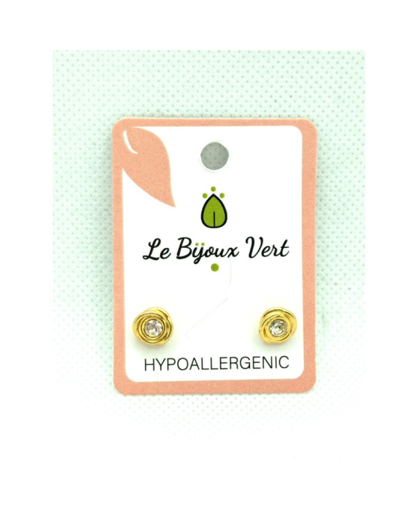 LE BIJOUX VERT BRINCOS SWAROVSKI HIPOALRGÉNICO S6