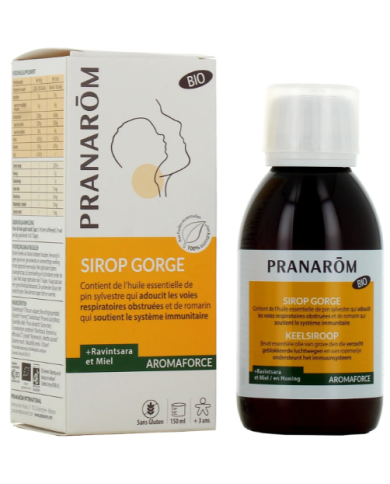 PRANAROM AROMAFORCE JARABE GARGANTA 150 ML