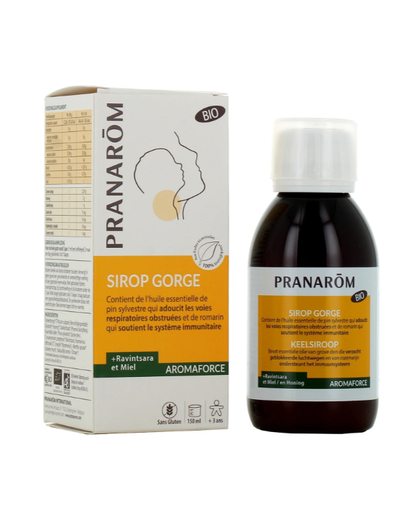 PRANAROM AROMAFORCE JARABE GARGANTA 150 ML