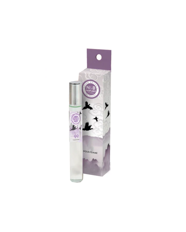 N&B PERFUME ROLL-ON MULHER COTTON CANDY E TANKA Nº99 12 ML