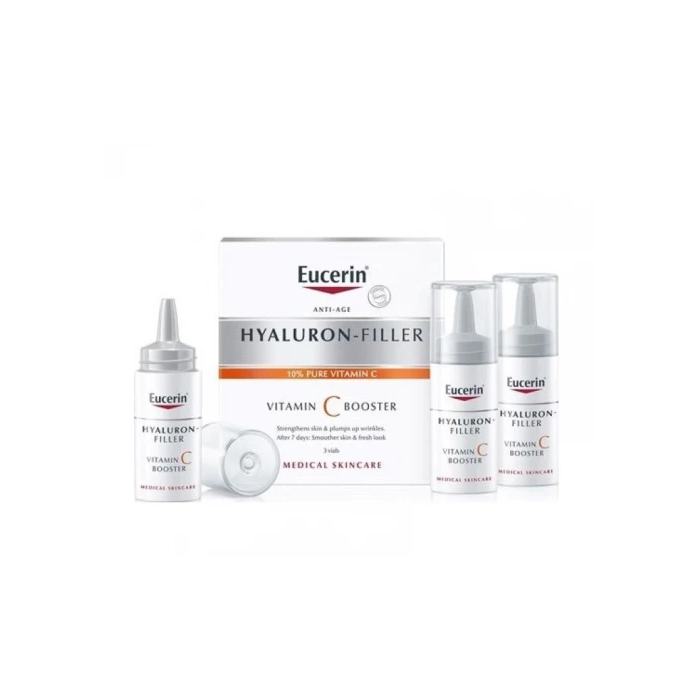 EUCERIN HYALURON-FILLER 10% VITAMINA C BOOSTER 3X8 ML