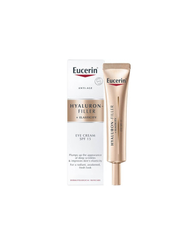 EUCERIN HYALURON-FILLER+ELLASTICITY CONTORNO OLHOS 15 ML