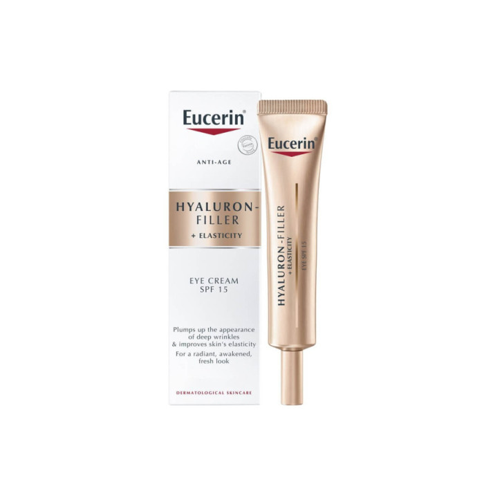EUCERIN HYALURON-FILLER+ELLASTICITY CONTORNO OLHOS 15 ML
