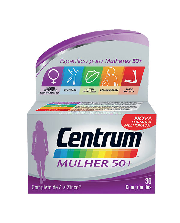 CENTRUM MULHER 50 + 30 COMRIMIDOS