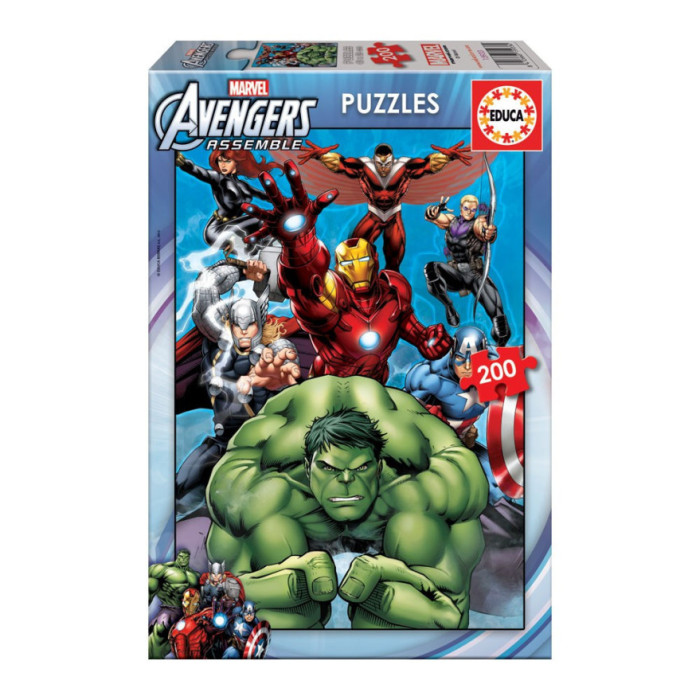 EDUCA PUZZLE AVENGERS 200 PEÇAS