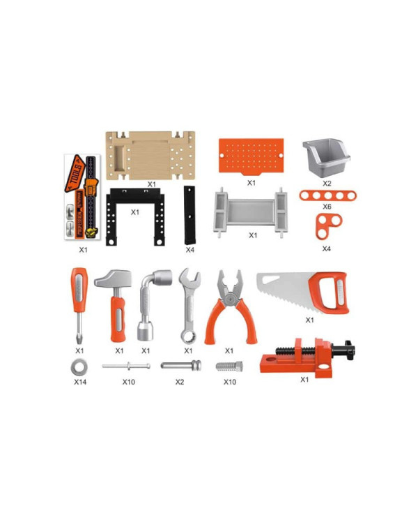 GIROS BANCADA FERRAMENTAS 64 PEÇAS