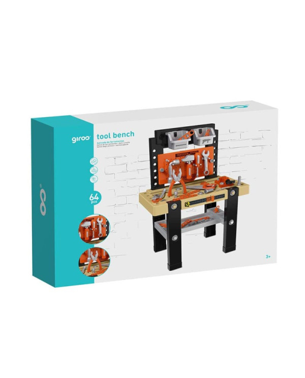 GIROS BANCADA FERRAMENTAS 64 PEÇAS