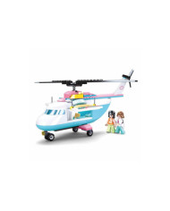 GIRLS DREAM HELICÓPTERO INTERVENÇÃO MÉDICA 163 PCS
