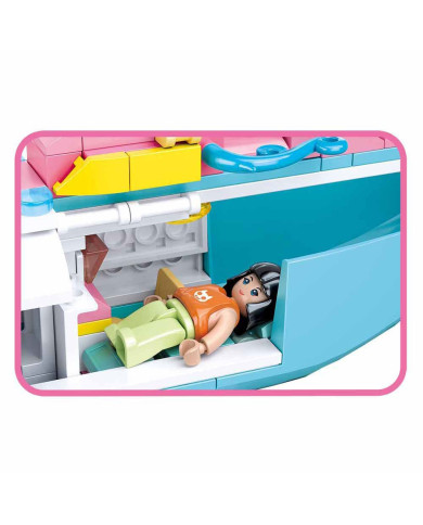 GIRLS DREAM HELICÓPTERO INTERVENÇÃO MÉDICA 163 PCS