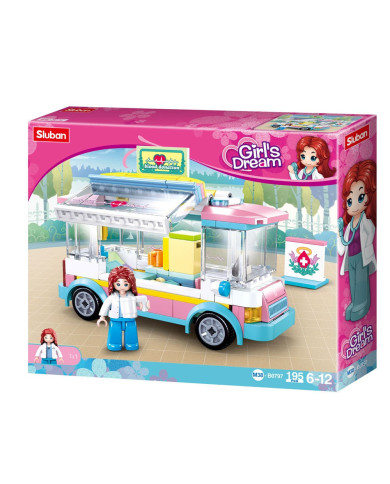 GIRLS DREAM CARRO APOIO MÉDICO 195 PCS