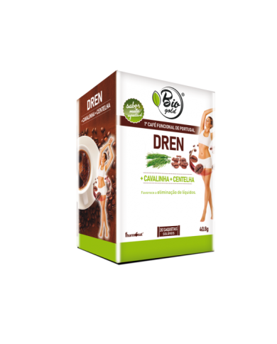 BIOGOLD DREN + CAVALINHA + CENTELHA 20 SAQUETAS