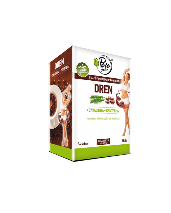 BIOGOLD DREN + CAVALINHA + CENTELHA 20 SAQUETAS