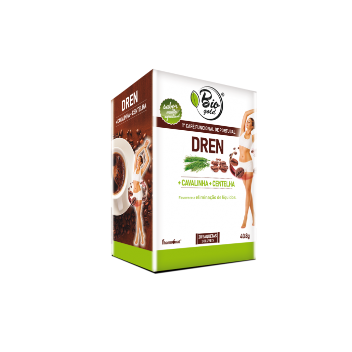 BIOGOLD DREN + CAVALINHA + CENTELHA 20 SAQUETAS