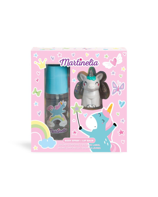 MARTINELIA CONJUNTO BODY SPRAY + BÁLSAMO LABIAL