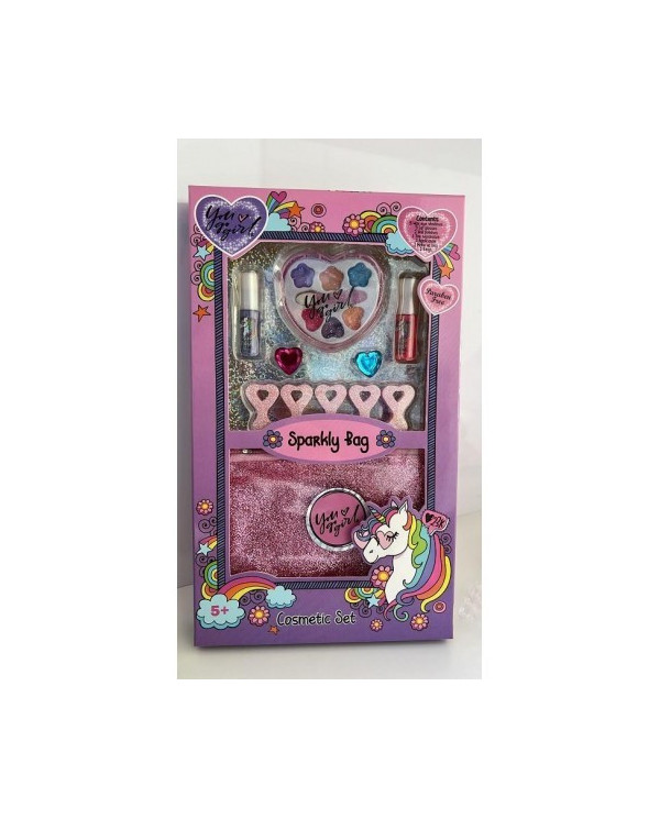 SET DE MAQUILLAJE DE UNICORNIO YOU GO GIRL