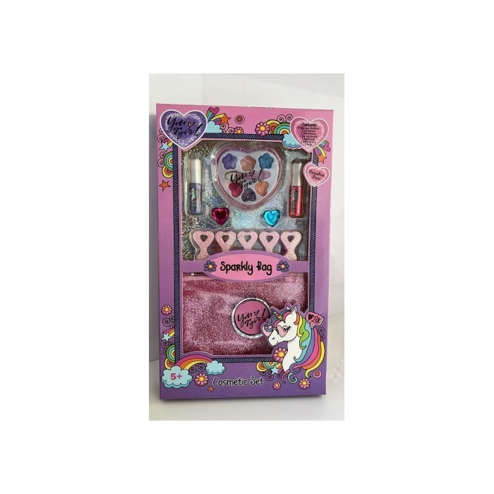 SET DE MAQUILLAJE DE UNICORNIO YOU GO GIRL