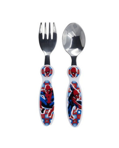 SPIDERMAN CONJUNTO TALHERES 2UNID