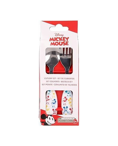 MICKEY CONJUNTO TALHERES 2UNID