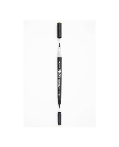 CAJA DE 10 MARCADORES STAR WARS DE DOBLE COLOR