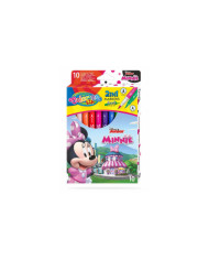 CAIXA 10 MARCADORES DUPLOS COLORINO MINNIE
