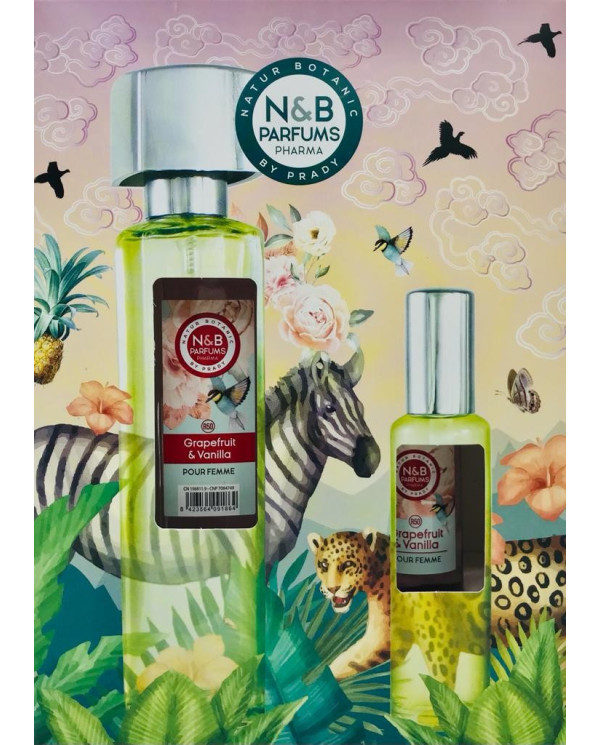 COFFRET NATAL N&B PERFUME MULHER GRAPEFRUIT E VANILLA R50 150 ML + 50 ML