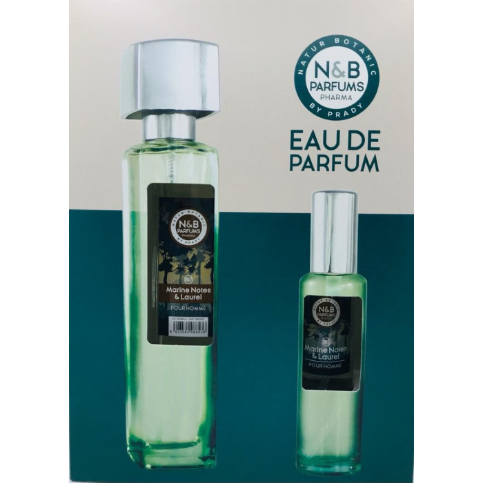 COFFRET NATAL N&B PERFUME HOMEM MARINE NOTES E LAUREL Nº185 R57 150ML + 50ML