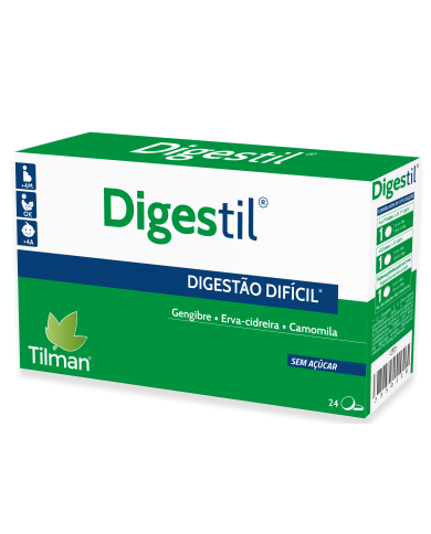 DIGESTIL - DIGESTÃO DIFICIL - 24 PASTILHAS TILMAN