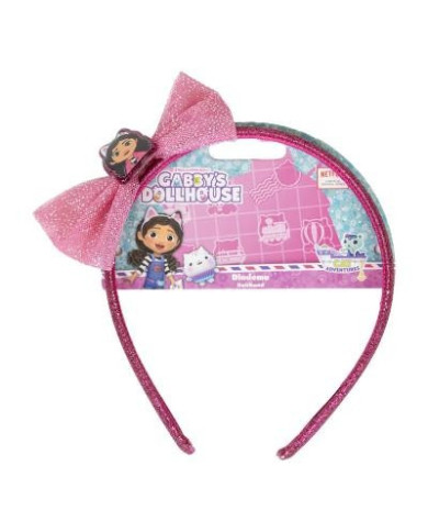 DIADEDMA DE CASA DE MUÑECAS DE GABBY CON LAZO