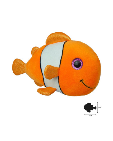 WILD PLANET PELUCHE ORBYS PEIXE PALHAÇO
