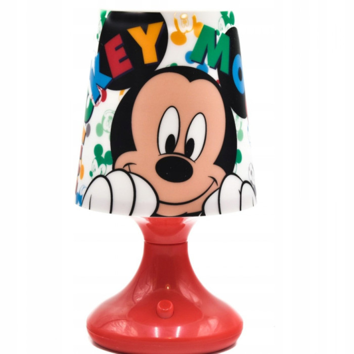 DISNEY CANDEEIRO LED LUZ PRESENÇA MICKEY MOUSE