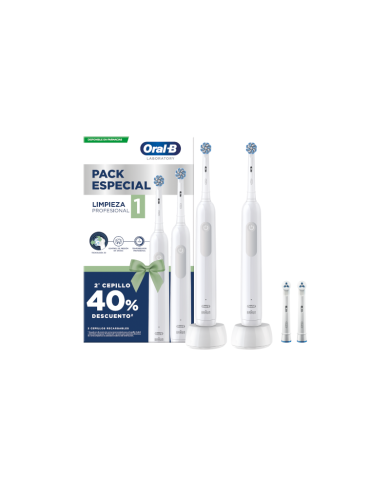 ORAL-B LIMPEZA PROFISSIONAL 1 DUO ESCOVA DENTE ELÉTRICA