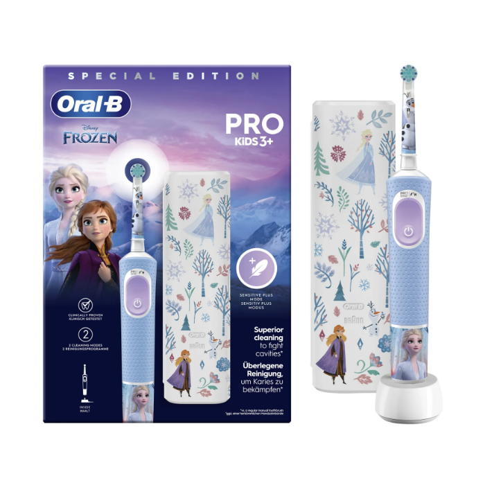 ORAL-B ESCOVA DE DENTES ELÉTRICA PRO KIDS FROZEN + ESTOJO
