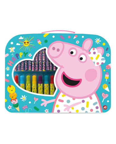 PEPPA PIG MALA DE COLORIR 3+