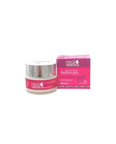 REAL NATURA CREME ANTIRRUGAS BABA CARACOL + ROSA MOSQUETA 50 ML